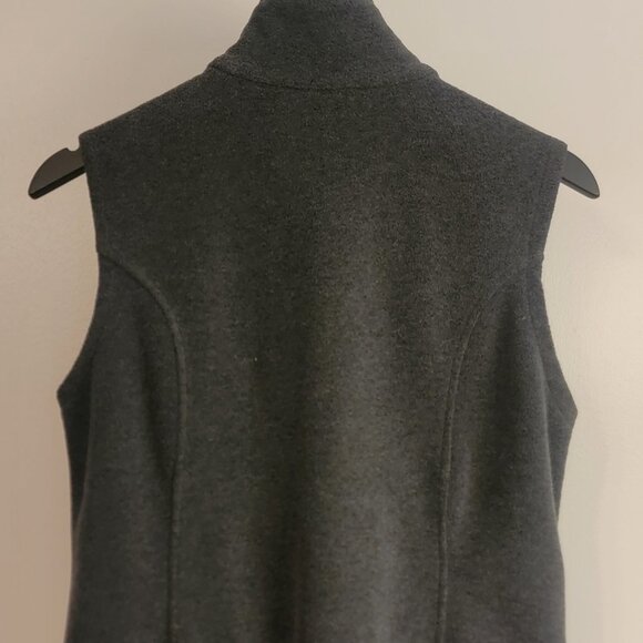 Columbia Ladies Dark Gray Zippered Vest - Picture 2 of 3